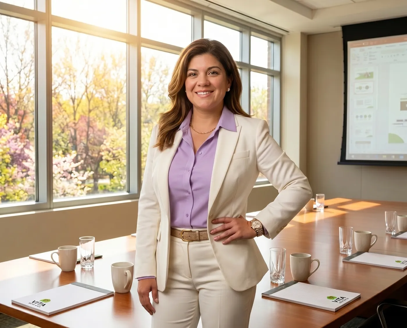 Lorena Ybarra, founder of Vita Soins et Services